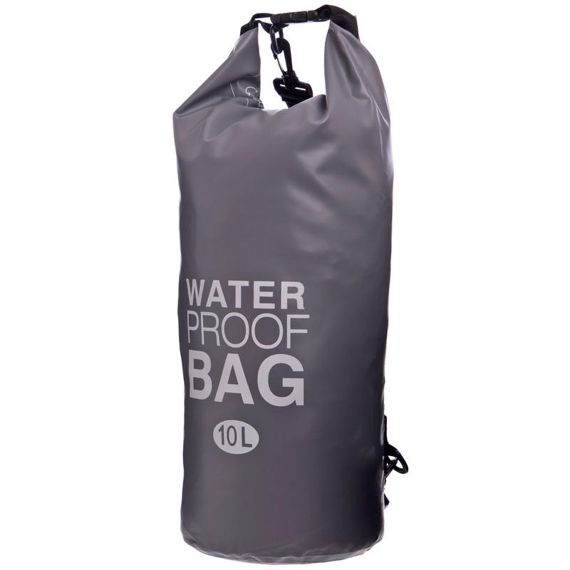 Гермомешок водонепроницаемый SP-Sport Waterproof Bag TY-6878-10 10 л Серый (AN009155)