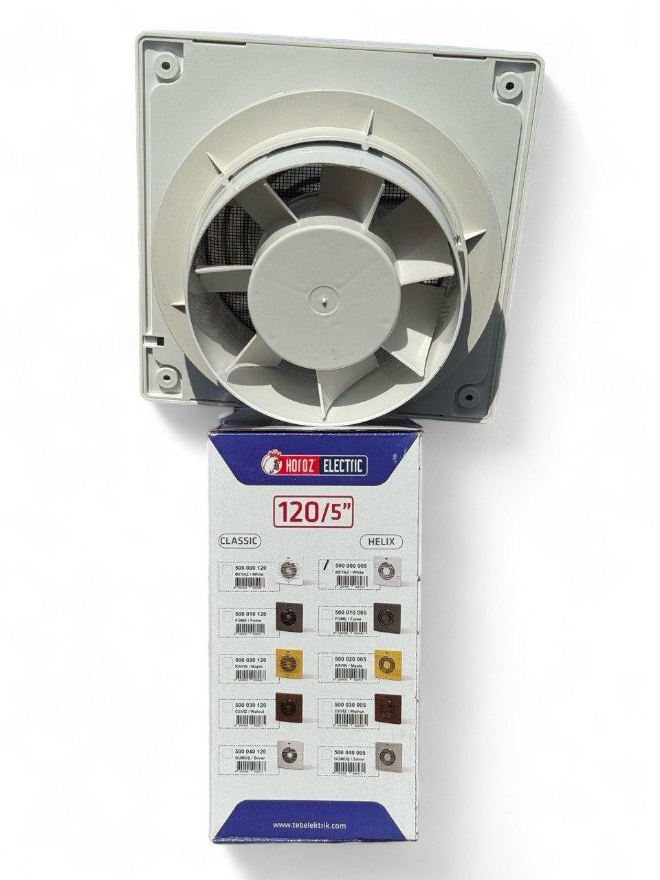 Вентилятор HOROZ ELECTRIC 15 Вт 120 мм (500-000-005) - фото 2 Вентилятор HOROZ ELECTRIC 15 Вт 120 мм (500-000-005) - фото 2