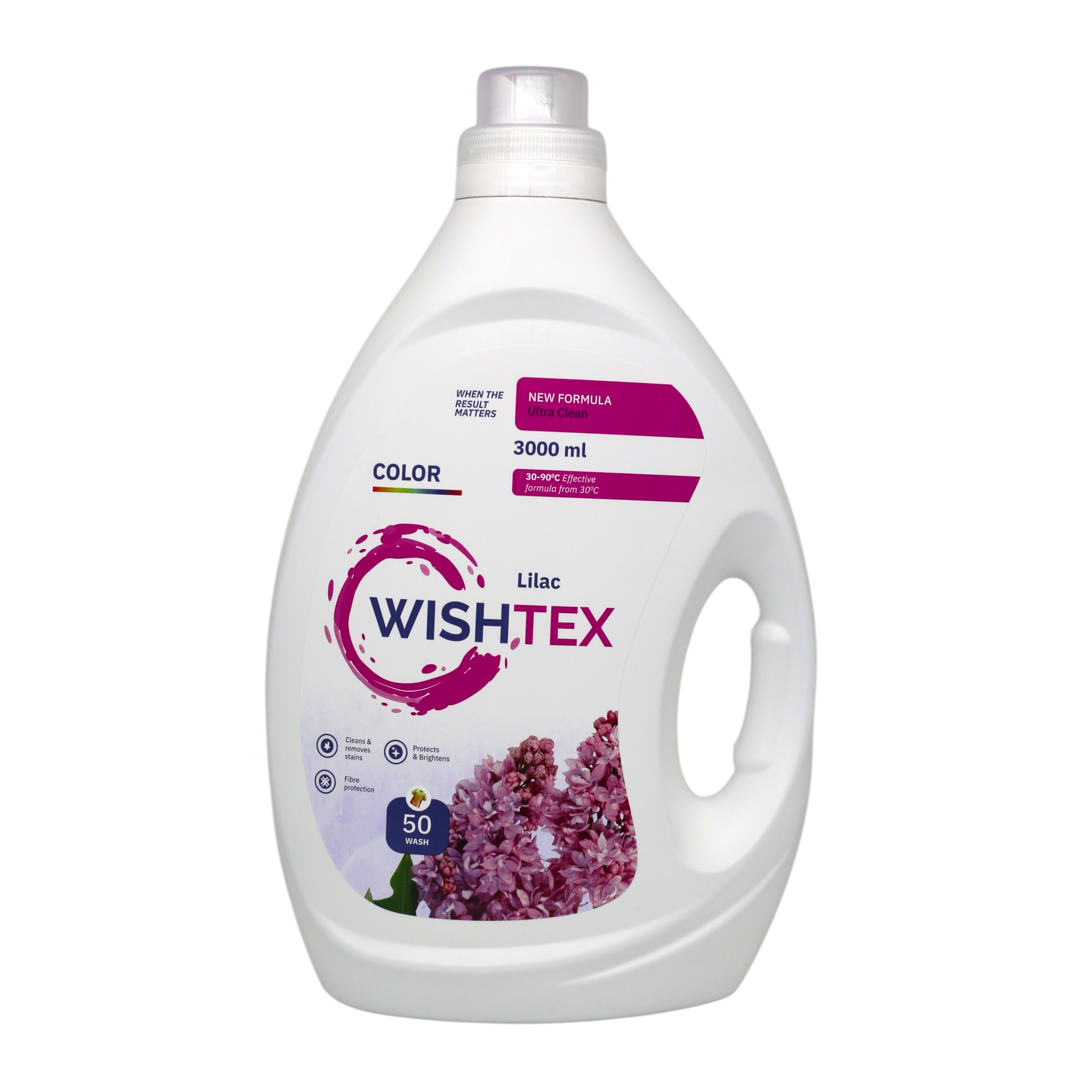 Засіб для прання WishTex Color Lilac 3 л (50 прань) (НФ-00009105)