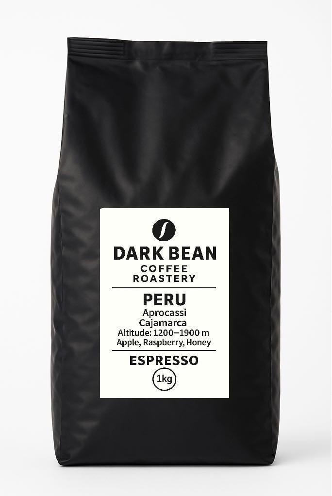 Кофе в зернах Dark Bean Арабика 100% Перу высшего сорта 500 г (26815595)