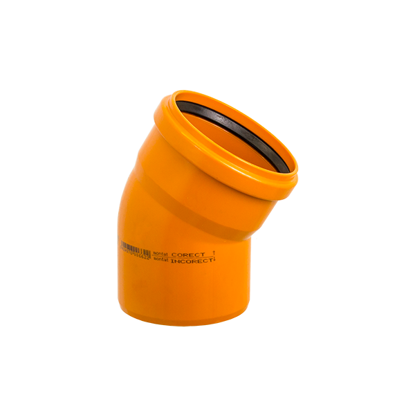 Коліно зовнішнє Valrom 110x67 мм