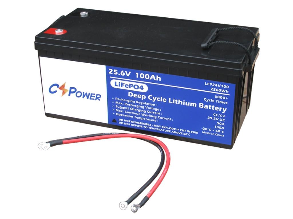 Аккумулятор LiFePo4 LFP24-100 CSPower 24 В 100 Ач 2560 Вт