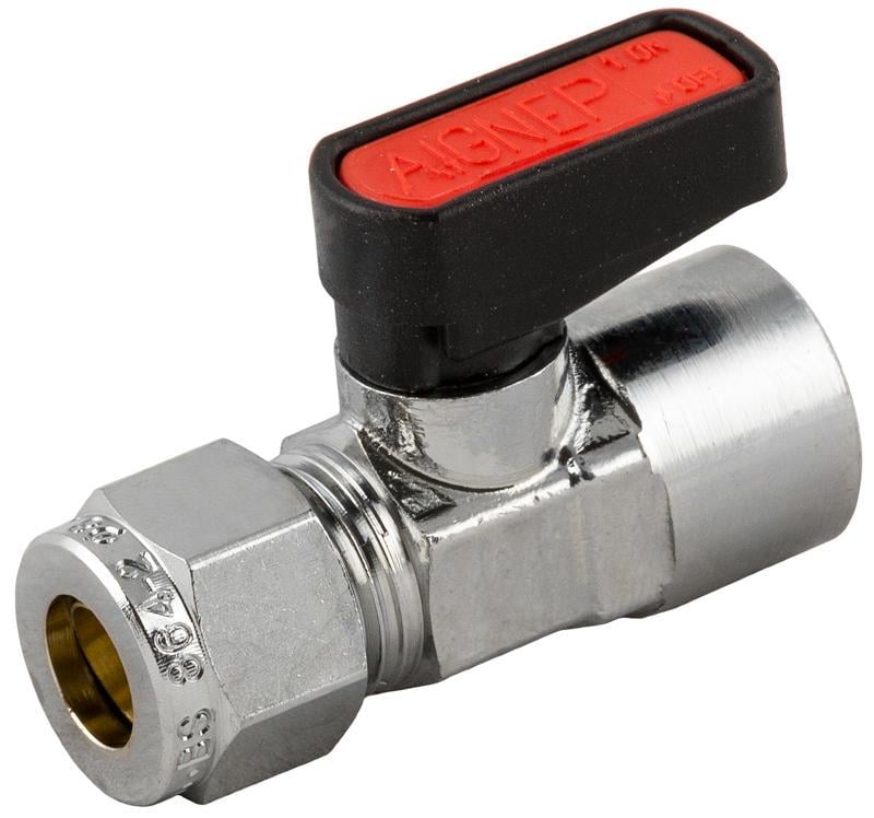 Кран шаровой AIGNEP 2GM430 трубка 8 мм резьба 1/8" (0643000002)