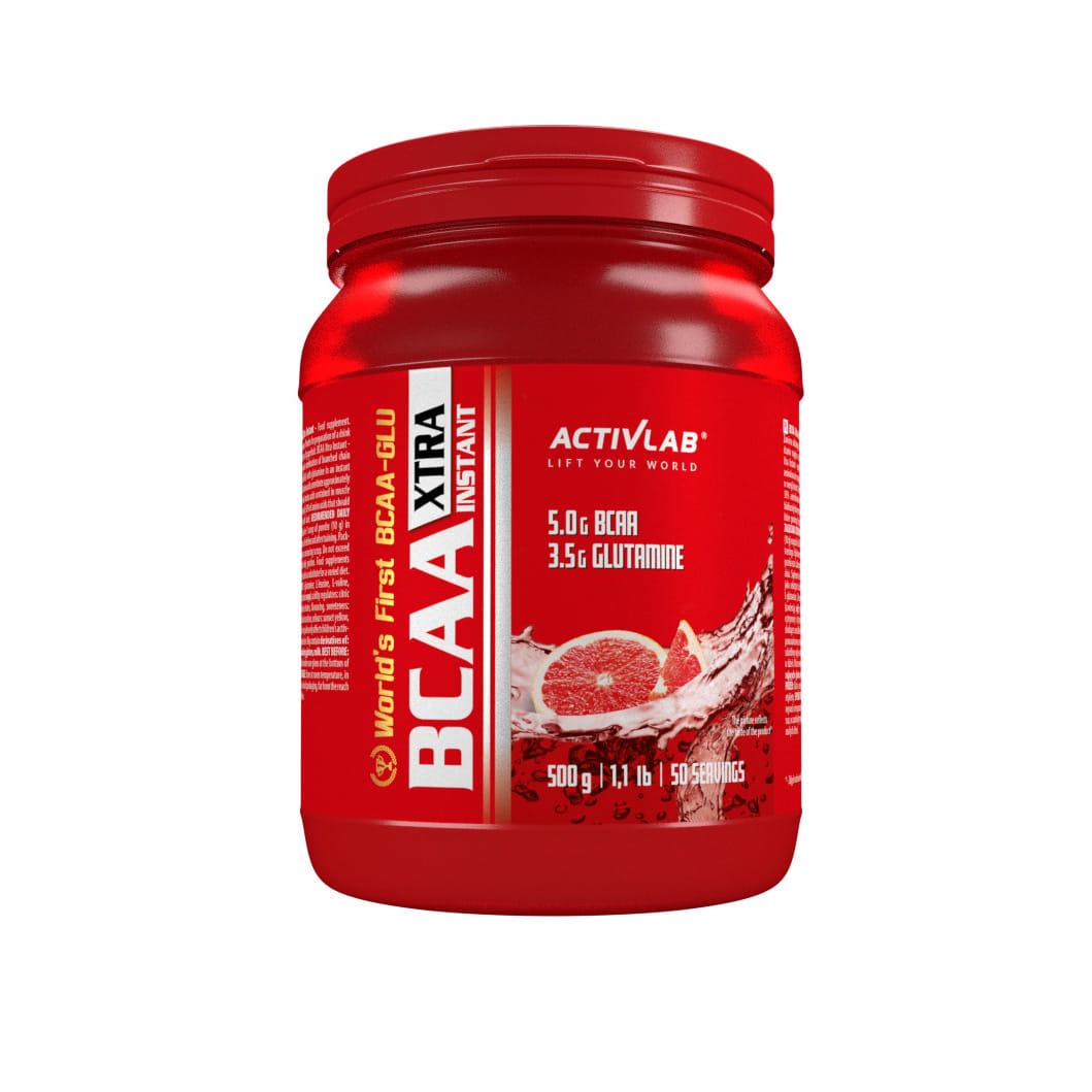 Амінокислота BCAA для спорту Activlab BCAA Xtra Instant 500 г 50 порцій Grapefruit