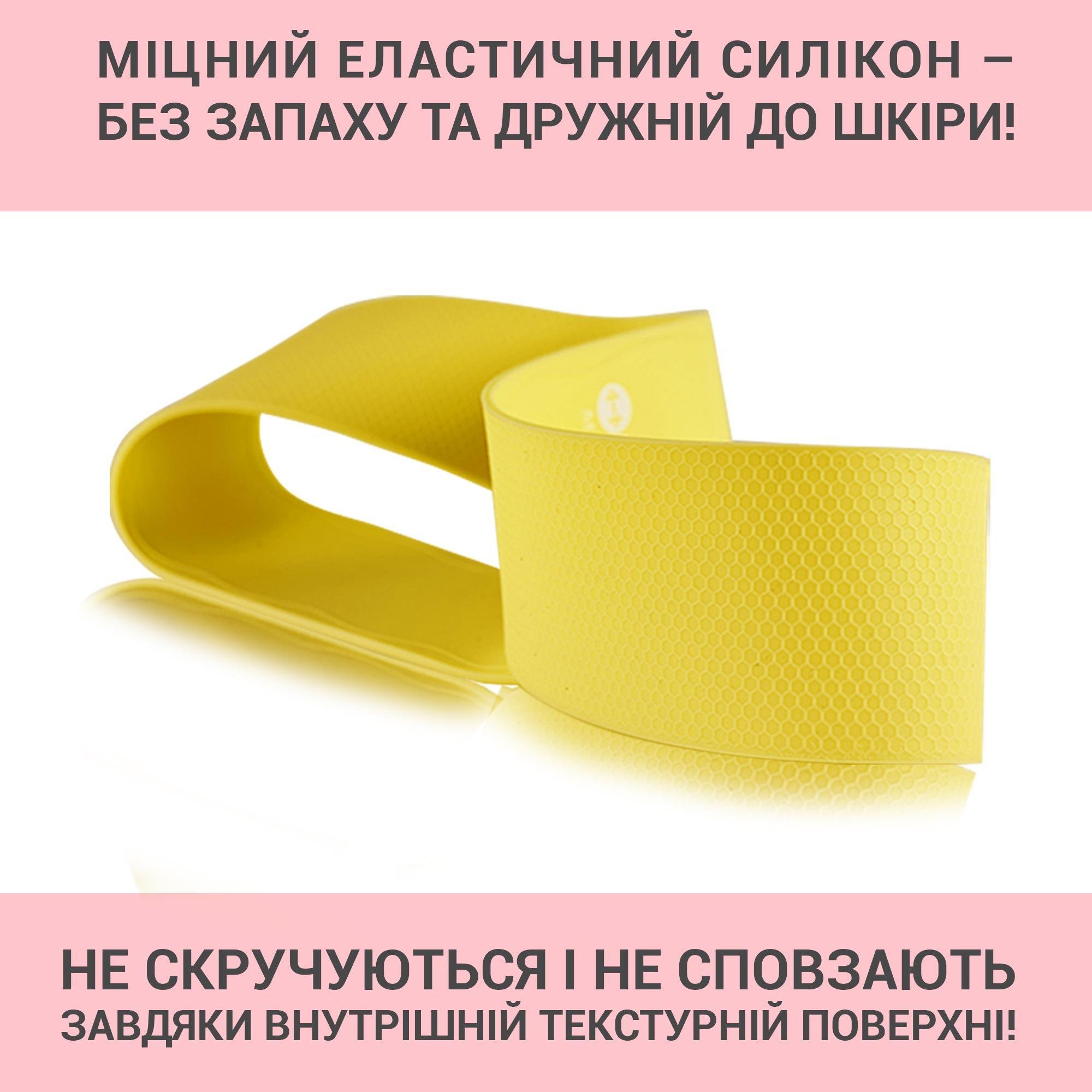 Гумки для фітнесу професійні неслизькі ANRI.E. RBS-02 3 шт. Жовтий/Чорний/Червоний - фото 2 Гумки для фітнесу професійні неслизькі ANRI.E. RBS-02 3 шт. Жовтий/Чорний/Червоний - фото 2