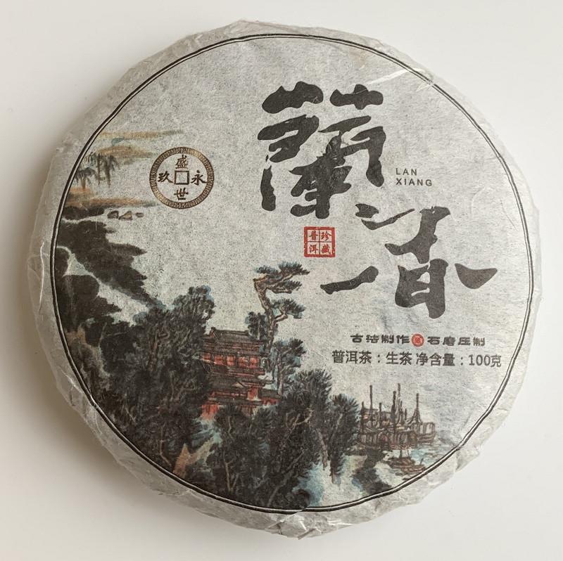 Чай Шен пуэр Lan Xiang 2020 года блин 100 г