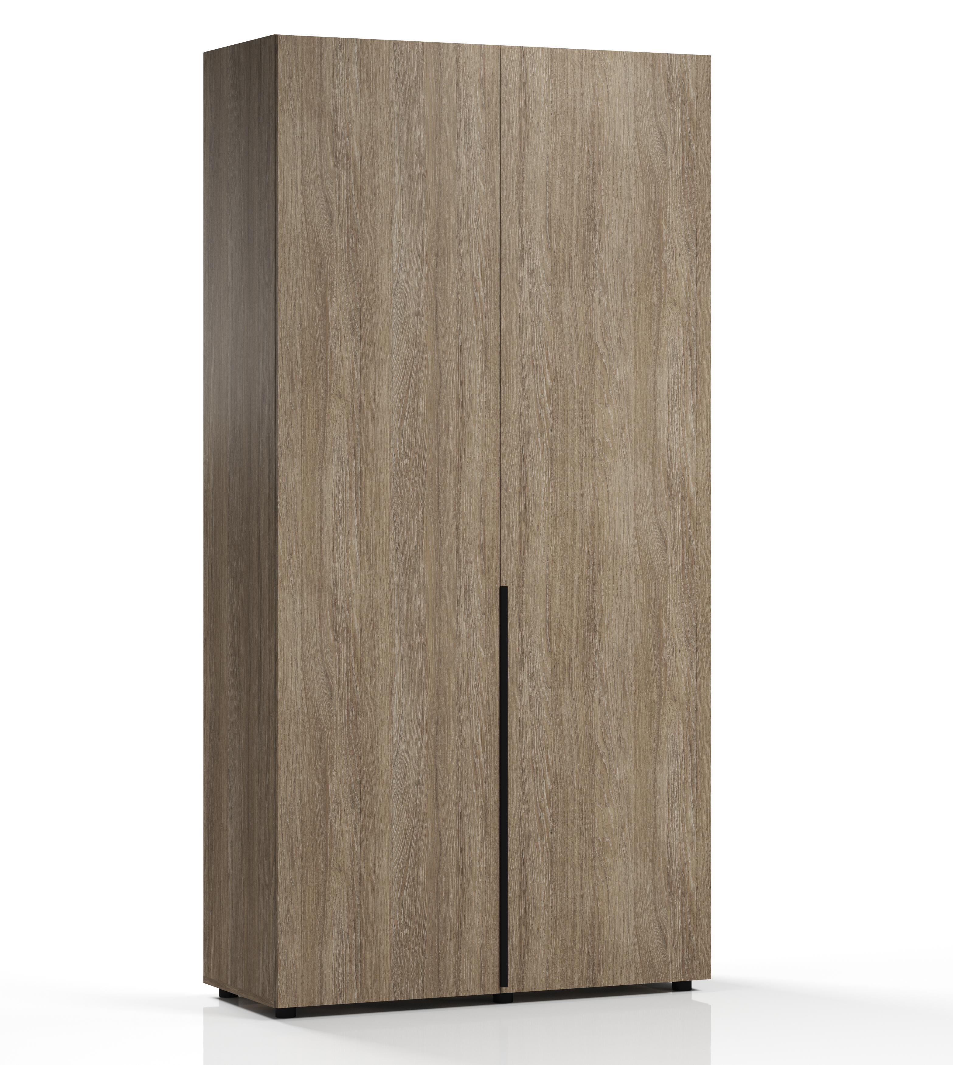 Шкаф для одежды Orange-Line Лира 120 2-х дверной Дуб урбан кофейный (407318)