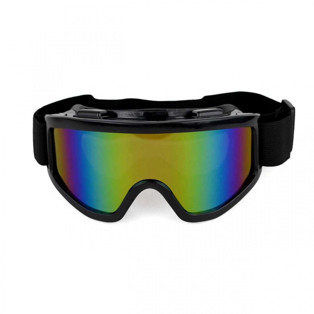 Маска-очки для спорта с вентиляцией радуга (МГ-1001-51) - фото 5