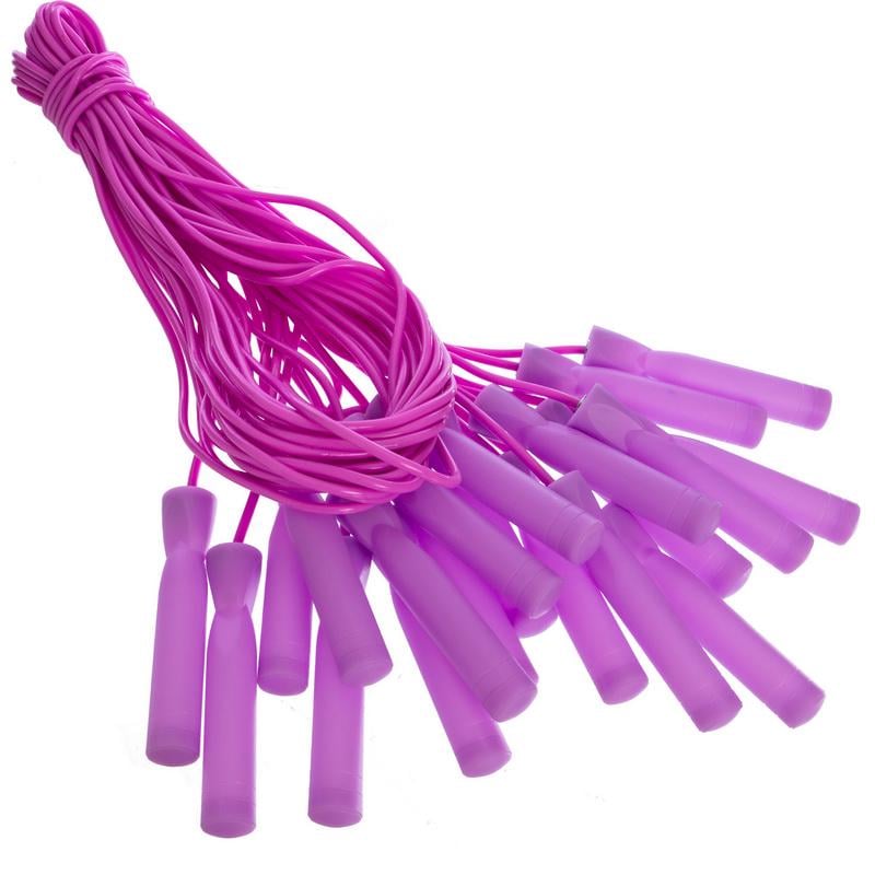 Скакалка швидкісна SP-Sport з підшипником 2,8 м Фіолетовий (FI-4407)