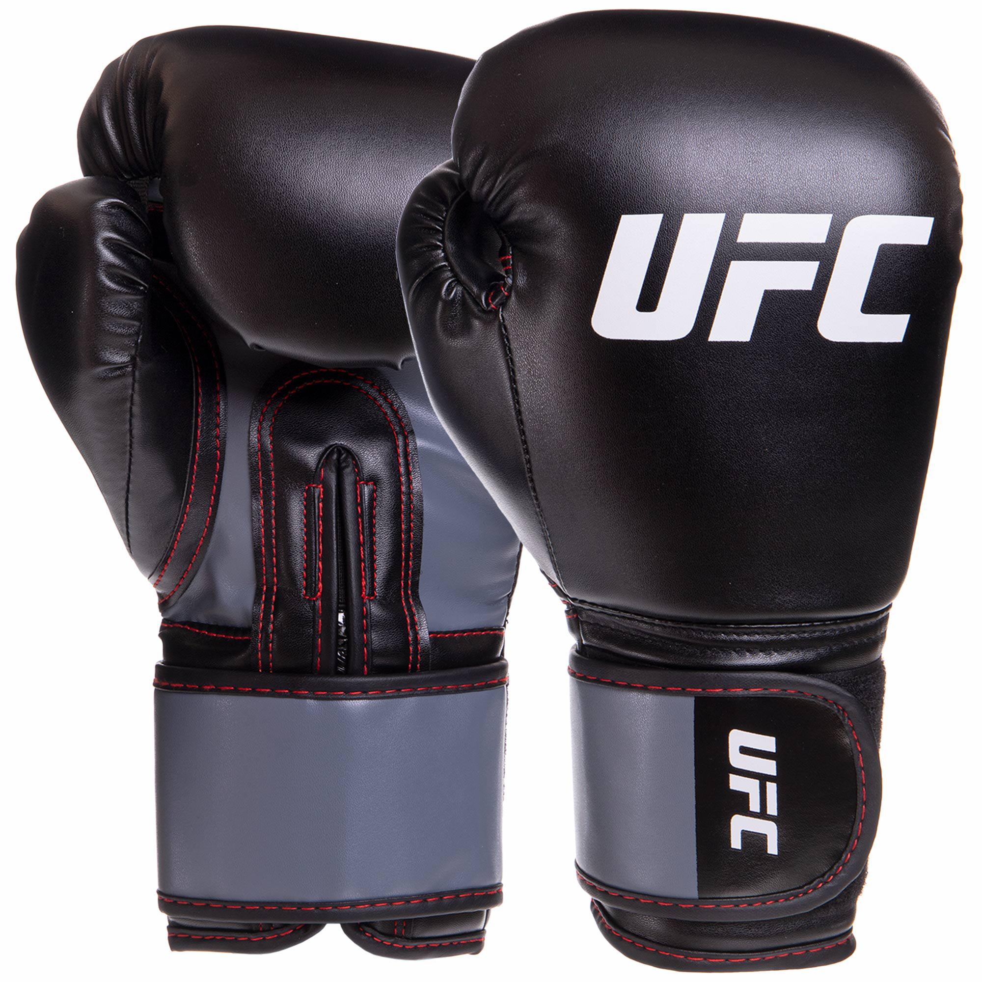 Перчатки боксерские UFC Boxing 12oz Черный (UBCF-75180)