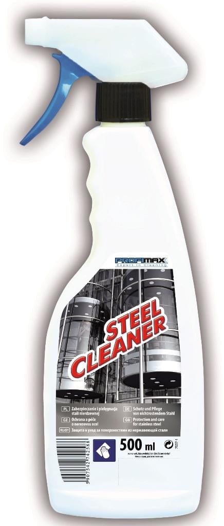 Средство Lakma Profimax Steel Cleaner для чистки и ухода за изделиями из нержавеющей стали 500 мл (3060)