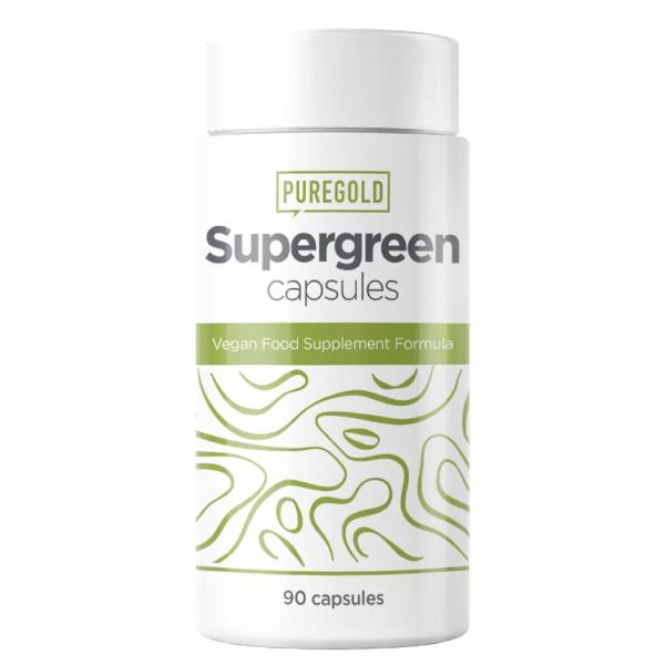 Антиоксиданты для спорта Pure Gold Protein Super Green 90 капс. (000022030)
