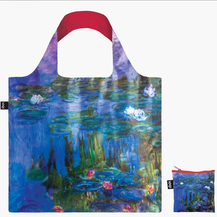 Сумка шоппер LOQI CLAUDE MONET Water Lilies (MO.WL)