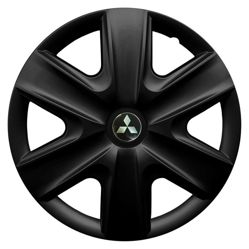 Комплект колпаков JAWOPLAST Hexan R14 для Mitsubishi 4 шт. Black (28434866)