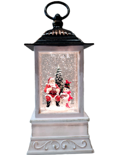 Нічник-світильник у новорічному стилі вінтаж тепле світіння на батарейках (WDL-24004A)