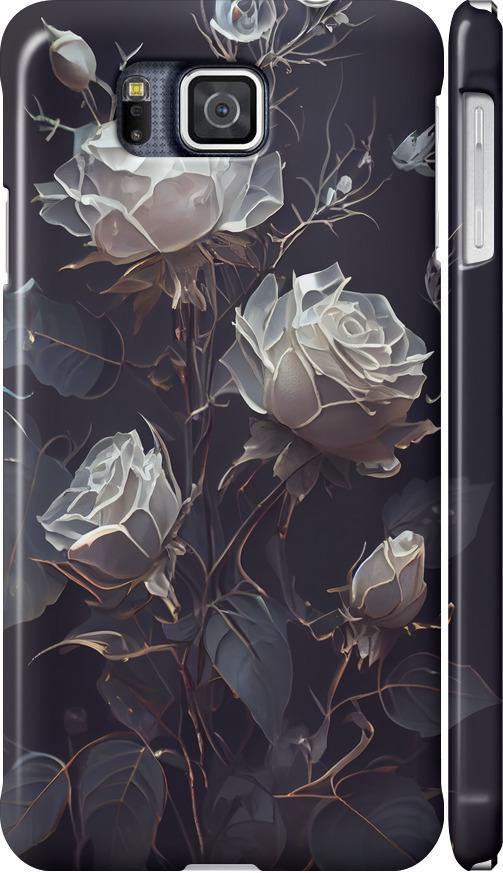 Чехол на Samsung Galaxy Alpha G850F Розы 2 (5550m-65-42517)