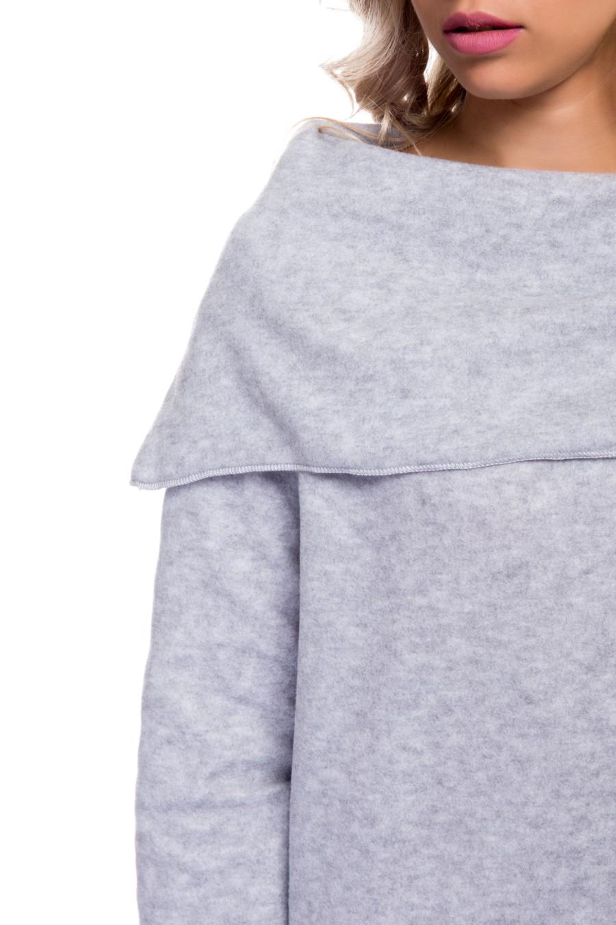 Платье Doremi р. 42/S Серый (Gridgio mel/48535) - фото 4 Платье Doremi р. 42/S Серый (Gridgio mel/48535) - фото 4