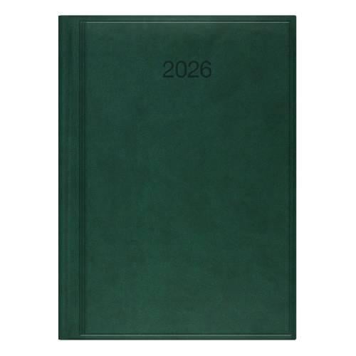 Щоденник датований Brunnen Стандарт Torino 2026 A5 Зелений (73-795 38 506)