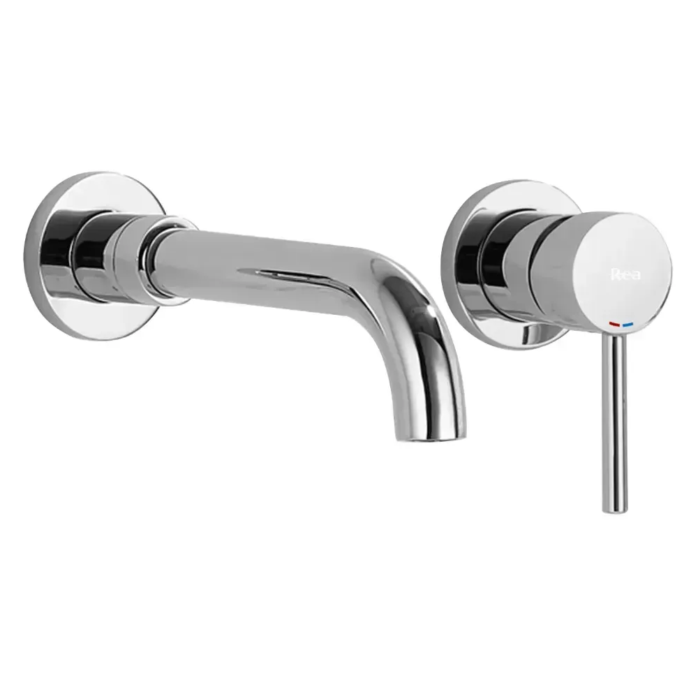 Смеситель для умывальника Rea Lungo Long однорычажный Хром (RM-REA-B0369)