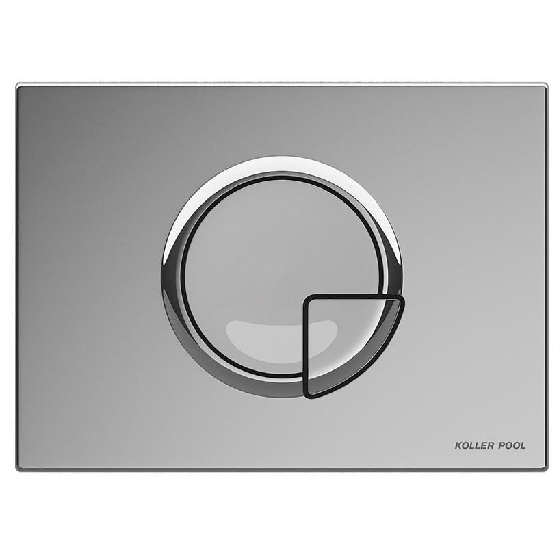 Кнопка слива для установки Koller Pool Kvadro Arc 2363510357 глянцевая Хром (84148)