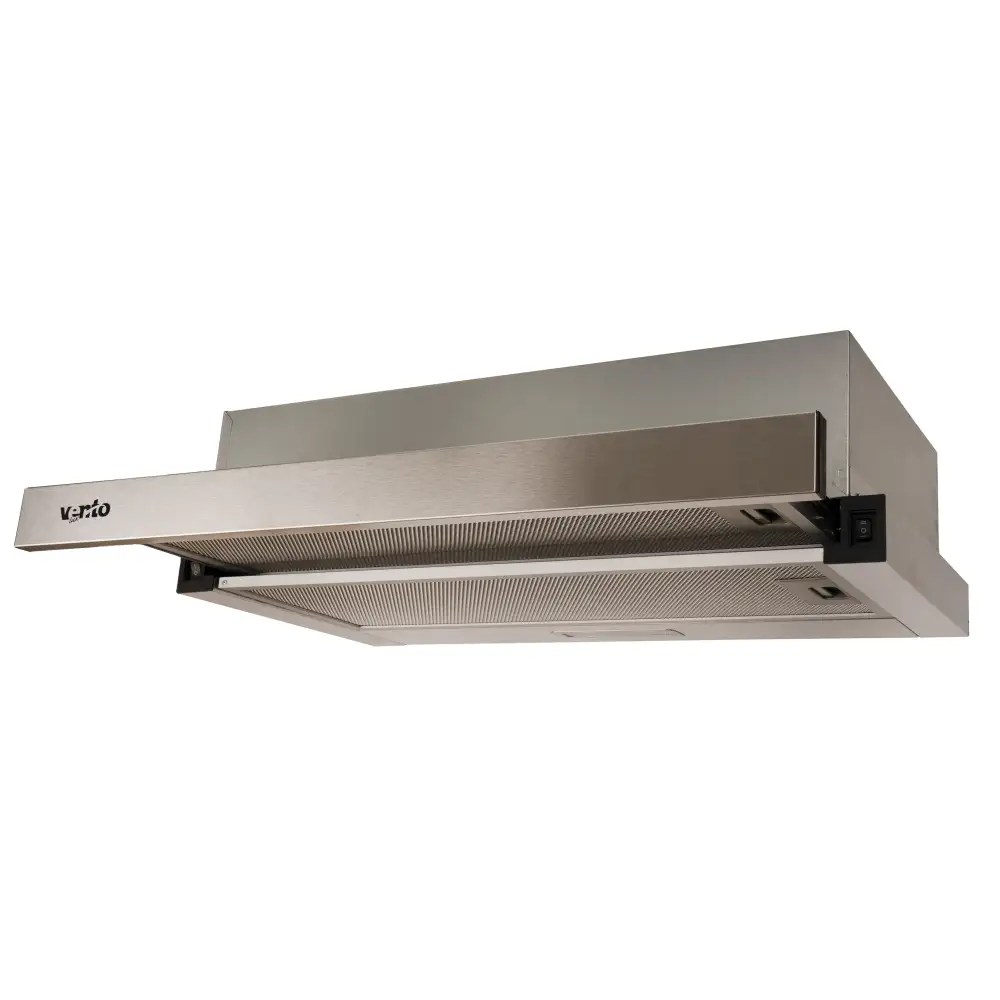 Витяжка кухонна Ventolux GARDA 60 INOX 500 LED Витяжка кухонна Ventolux GARDA 60 INOX 500 LED