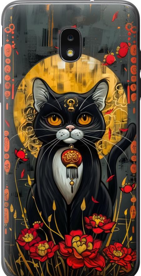 Чехол на Samsung Galaxy J7 2018 China Cat (6134u-1502-42517)