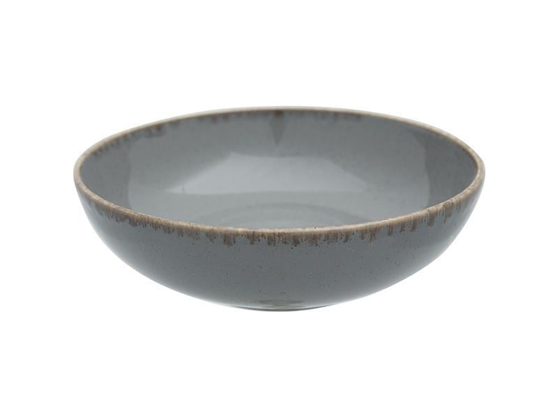 Салатник фарфоровый Porland 25 см Dark Grey (368225/DG)