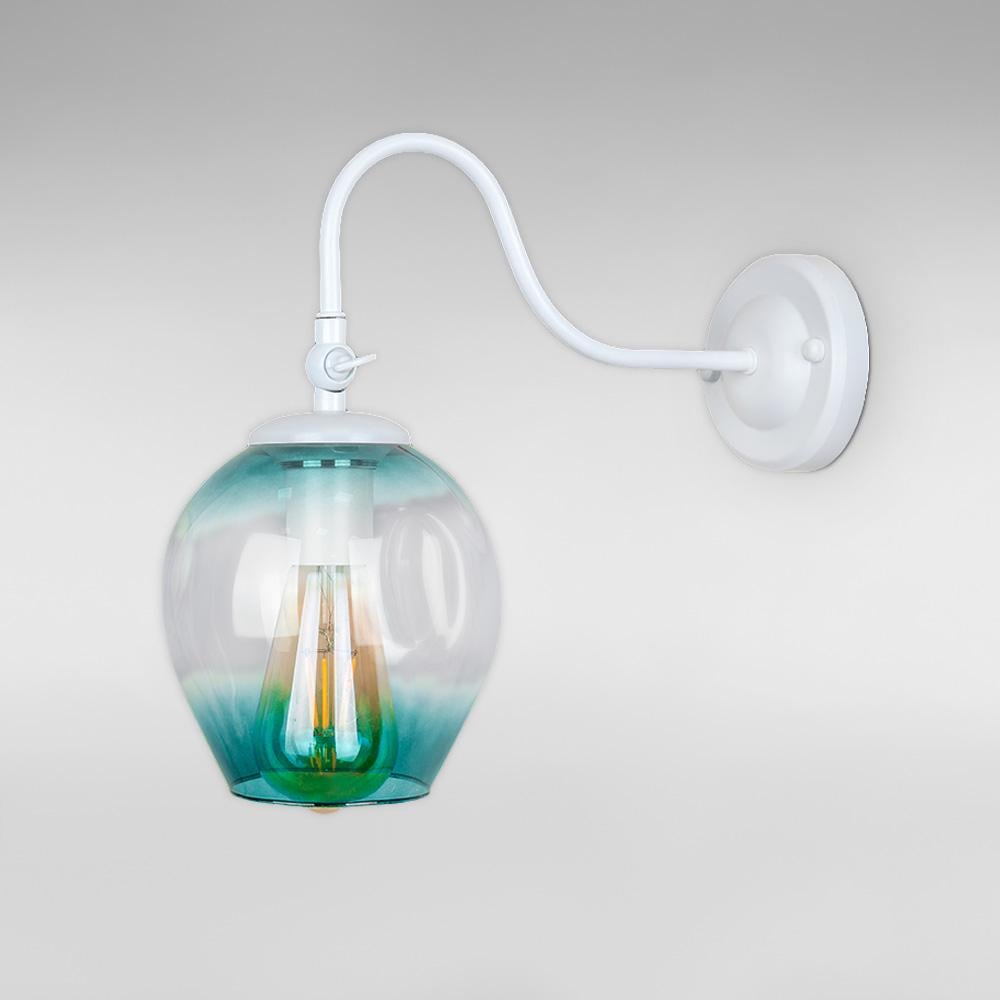 Светильник бра настенный Light House LS-18142F3-1 WH/BL Белый/Синий