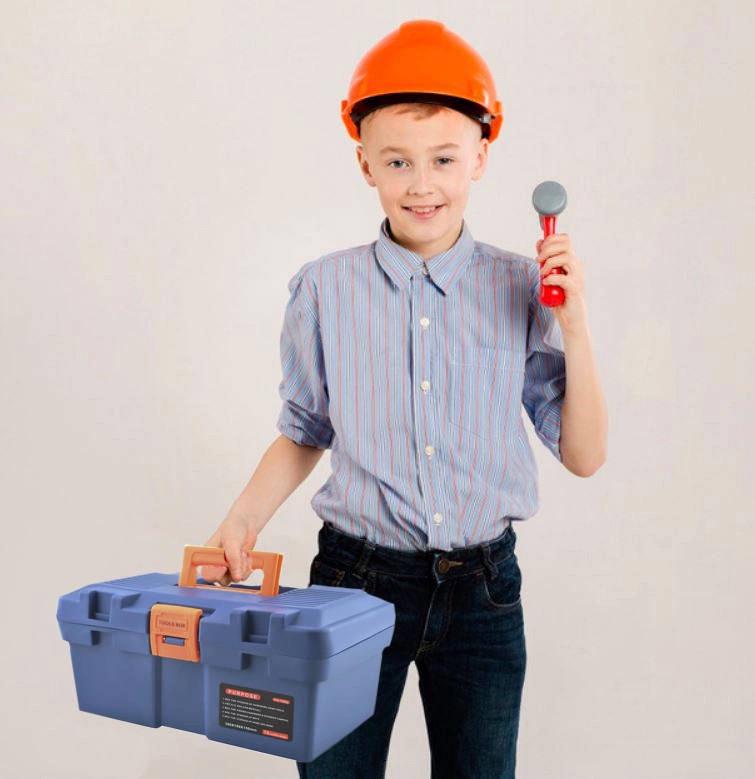 Набор инструментов для детей Kruzzel 4510 32 элемента/от 3 лет/пластиковый ящик - фото 7 Набор инструментов для детей Kruzzel 4510 32 элемента/от 3 лет/пластиковый ящик - фото 7