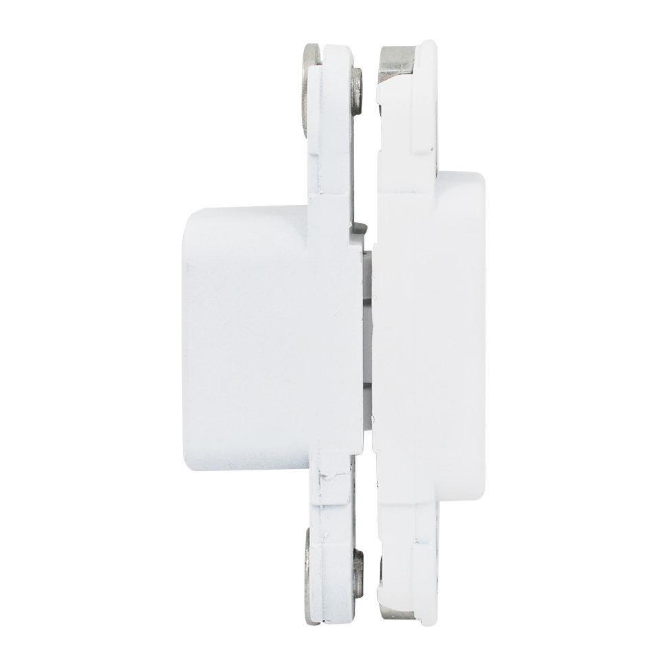 Петля скрытая AGB Eclipse 2.0 110x30 мм с колпачками Белый (E30200.03.91 Kit) - фото 2 Петля скрытая AGB Eclipse 2.0 110x30 мм с колпачками Белый (E30200.03.91 Kit) - фото 2