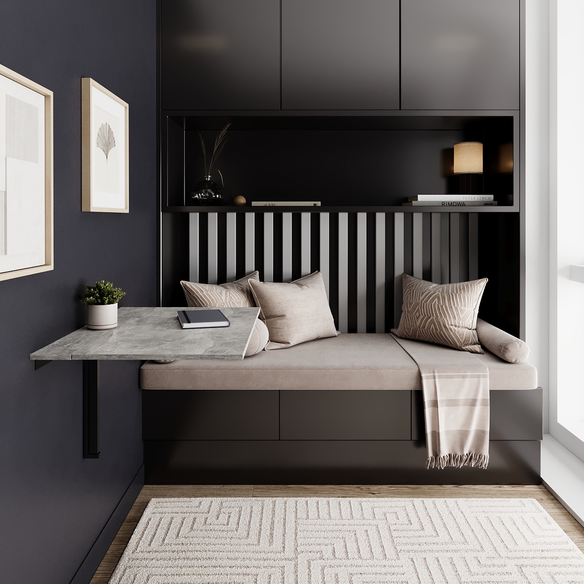 Стол-трансформер ART IN HEAD Mini 900x120 мм Ателье светлый (TB20040000030) - фото 3