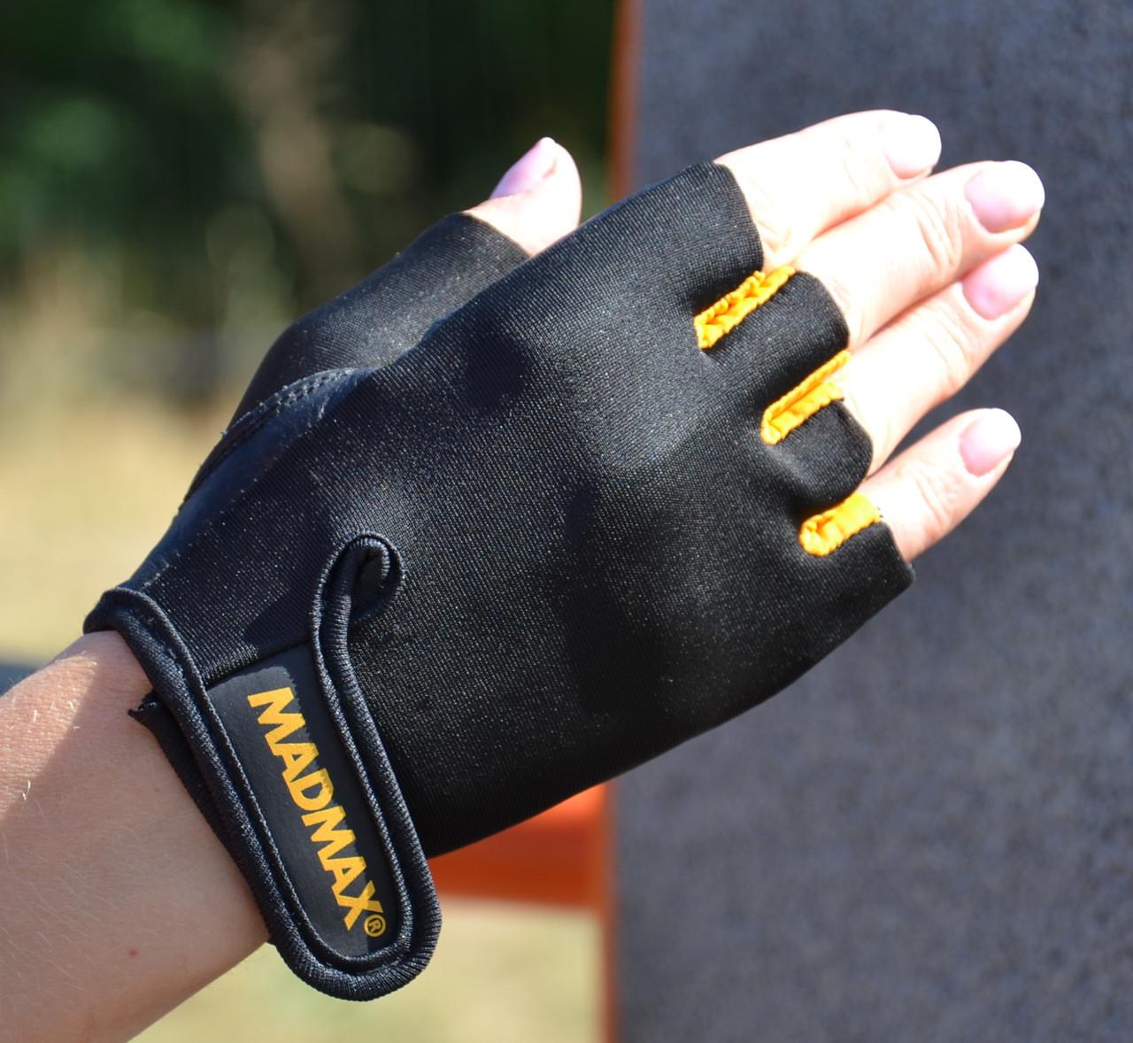 Перчатки для фитнеса MadMax MFG-251 Rainbow M Orange (A-012612) - фото 5 Перчатки для фитнеса MadMax MFG-251 Rainbow M Orange (A-012612) - фото 5