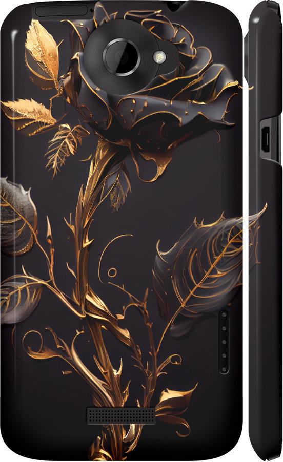 Чехол на HTC One X+ Роза 3 (5552c-69-42517) Чехол на HTC One X+ Роза 3 (5552c-69-42517)