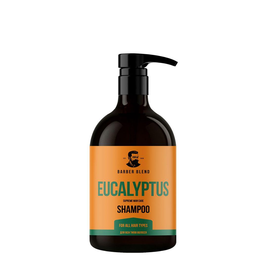 Шампунь для мужчин Barber Blend Eucalyptus для всех типов волос 500 мл