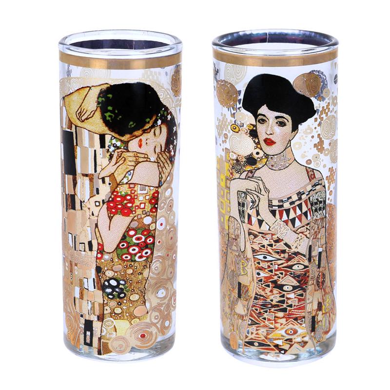 Набор рюмок для шотов Carmani Г. Климт Поцелуй и Адель 60 мл 2 шт. (841-3122)