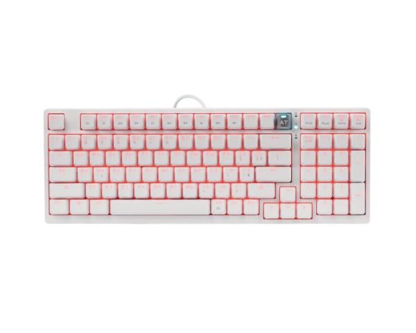 Клавіатура BLOODY AT98 Alpha Optical Switch USB RGB White (1718257)