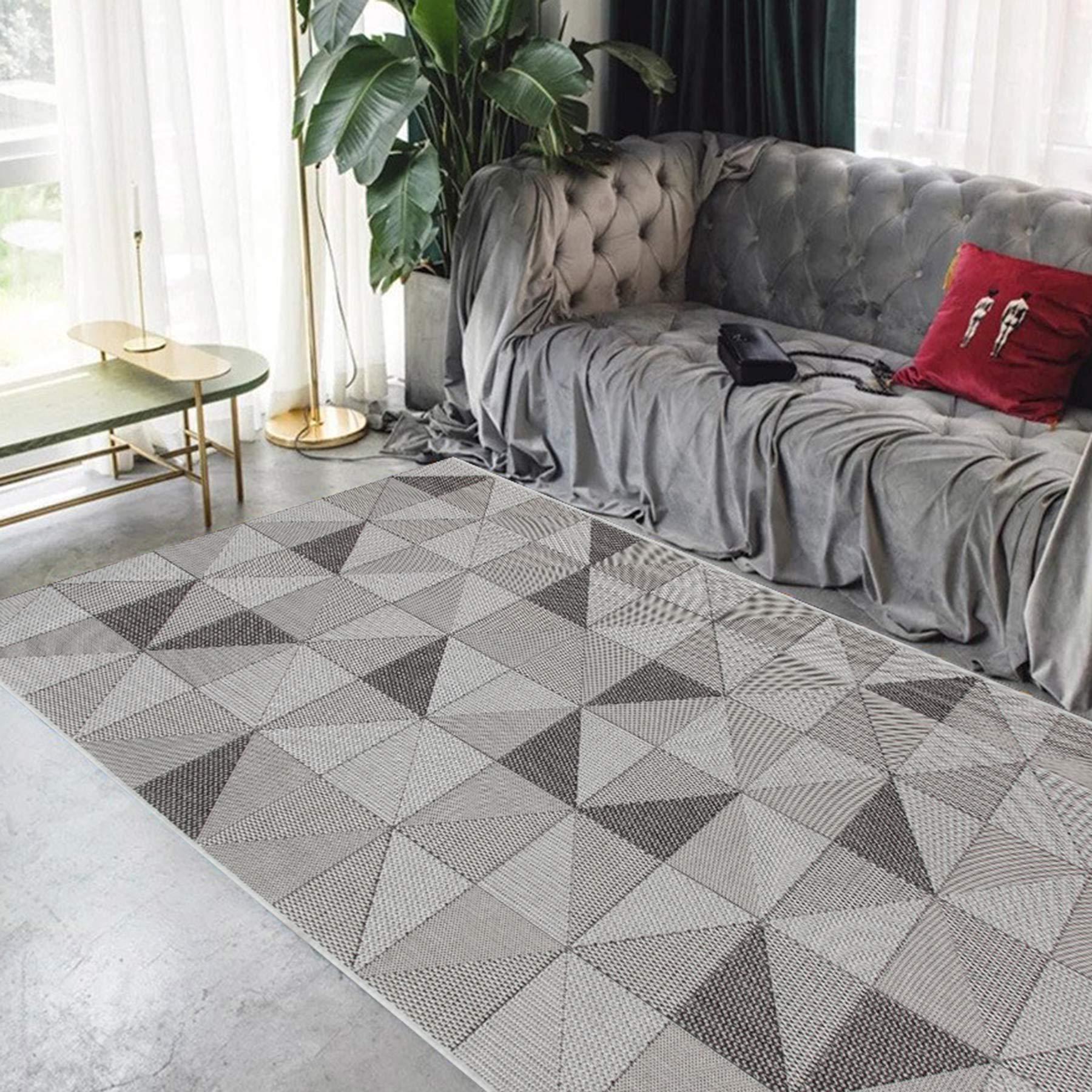 Ковер безворсовый на резиновой основе DAKARIA Karat Flex Run 1954/08 2,00x2,00 м Серый (00-00014463) - фото 2 Ковер безворсовый на резиновой основе DAKARIA Karat Flex Run 1954/08 2,00x2,00 м Серый (00-00014463) - фото 2