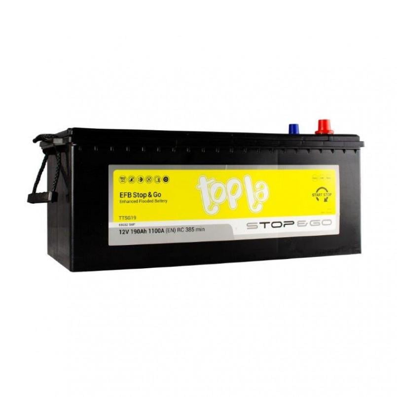 Аккумулятор Topla EFB Truck 491612 190Ah 12V