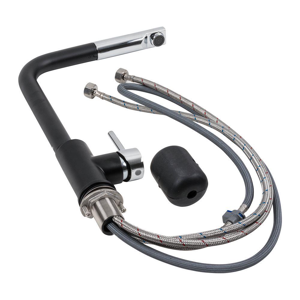 Мийка гранітна Valeso 5050 GALAX/змішувач Q411MB/сифон (000051065) - фото 8 Мийка гранітна Valeso 5050 GALAX/змішувач Q411MB/сифон (000051065) - фото 8