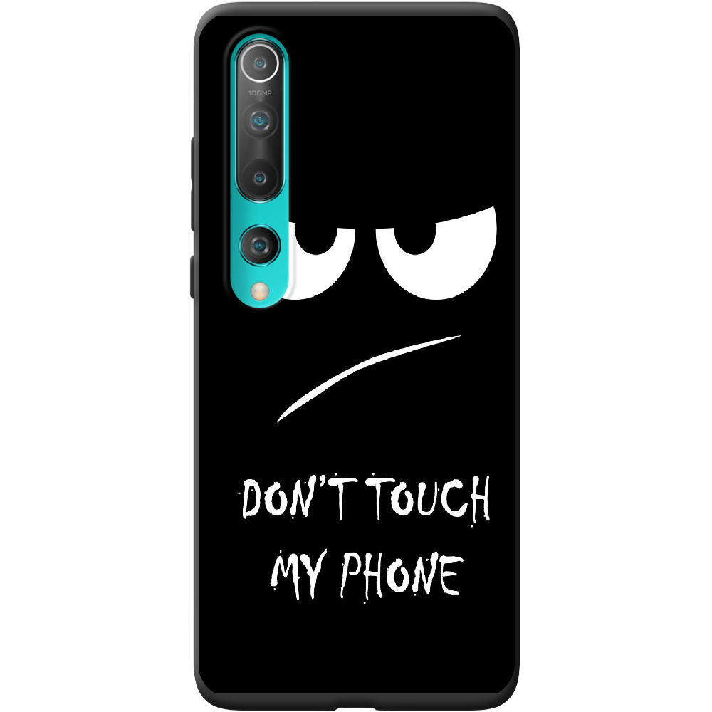 Чехол BoxFace Xiaomi Mi 10/ Mi 10 Pro Don't Touch my Phone Черный силикон (39436-up535-41939)