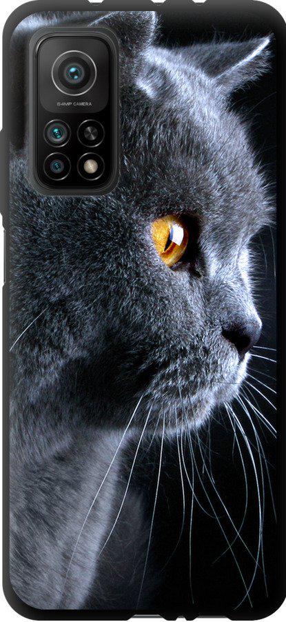 Чехол на Xiaomi Mi 10T Красивый кот (3038b-2096-42517)