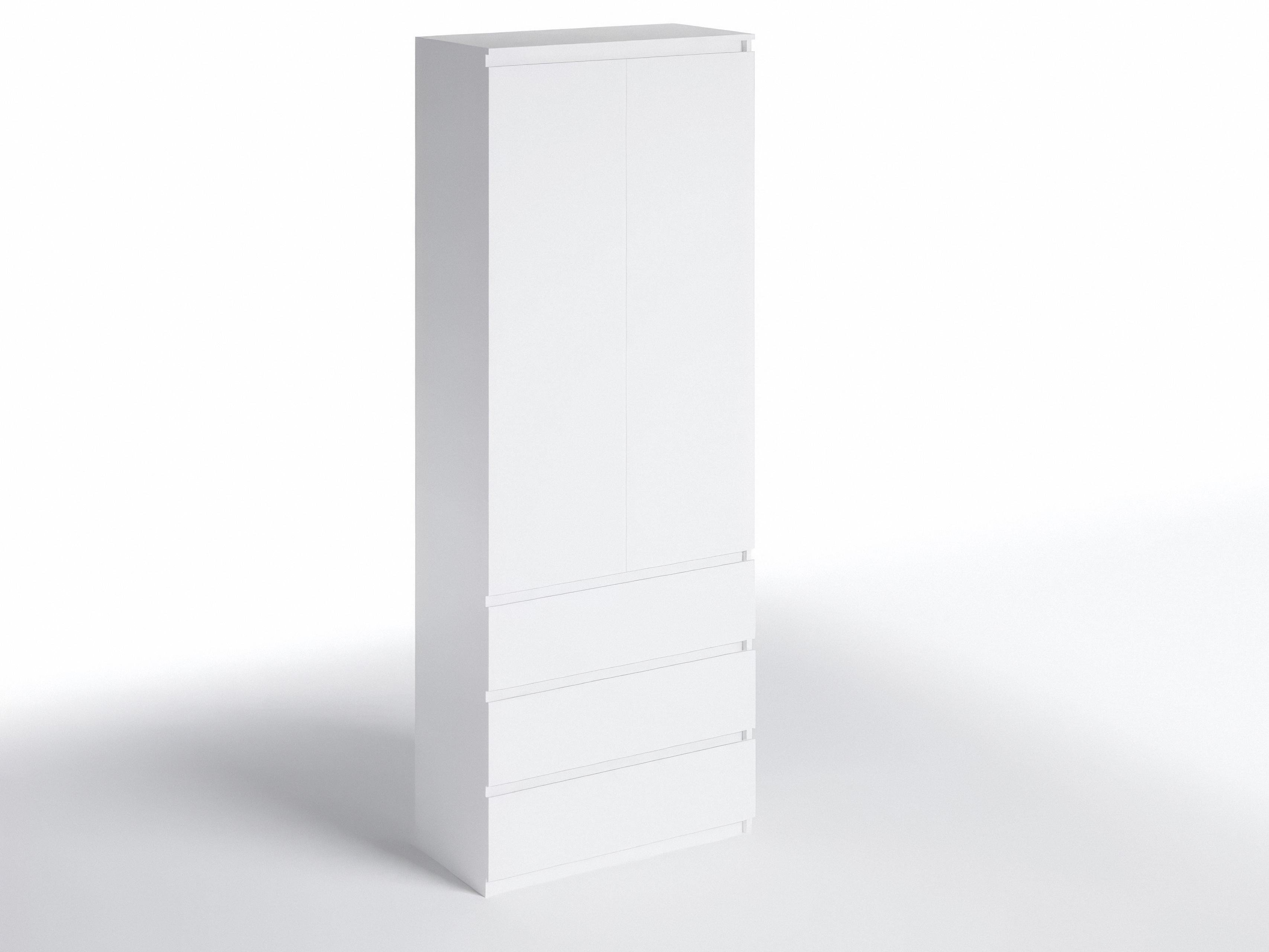 Шафа з полицями та шухлядами T-210 803х502х2117 мм Білий - фото 3 Шафа з полицями та шухлядами T-210 803х502х2117 мм Білий - фото 3