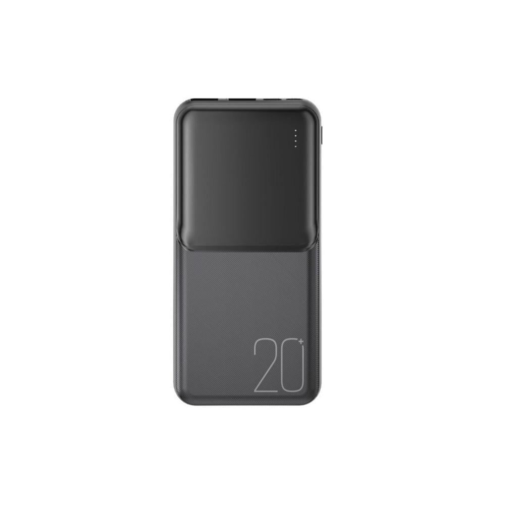 Повербанк Xo PR252 Lighted Mobile 20000 mAh Чорний (2471863867)
