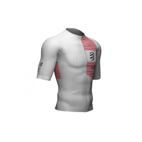Футболка мужская Tri Postural SS Top 2022 M White/Orangeade (12334018)