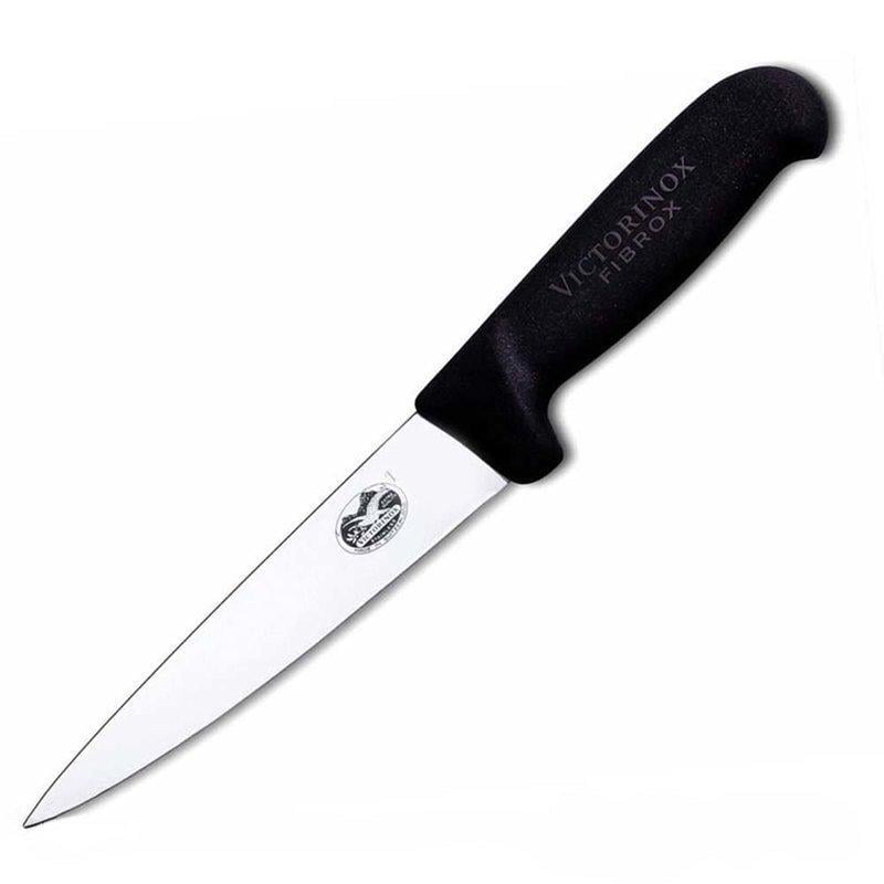Нож для мяса Victorinox Fibrox Sticking Vx55603.14 14 см Черный (583627)