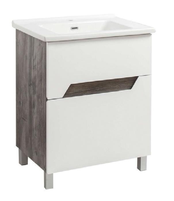 Тумба Sanwest Group Тера Т-8 з умивальником Гермес 65 Блюм (88996743)