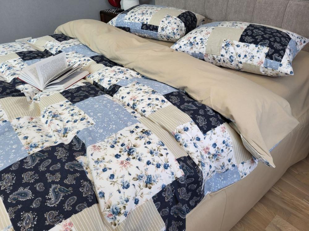 Комплект постельного белья ПРОВАНС Turkish flannel евро на резинке (2013892398)