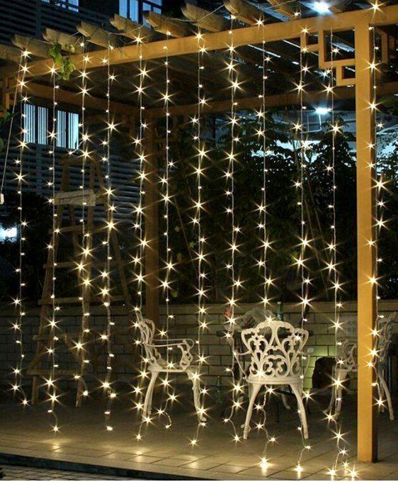 Гирлянда новогодняя RD-099 Штора на улицу 200 LED 2х2 м