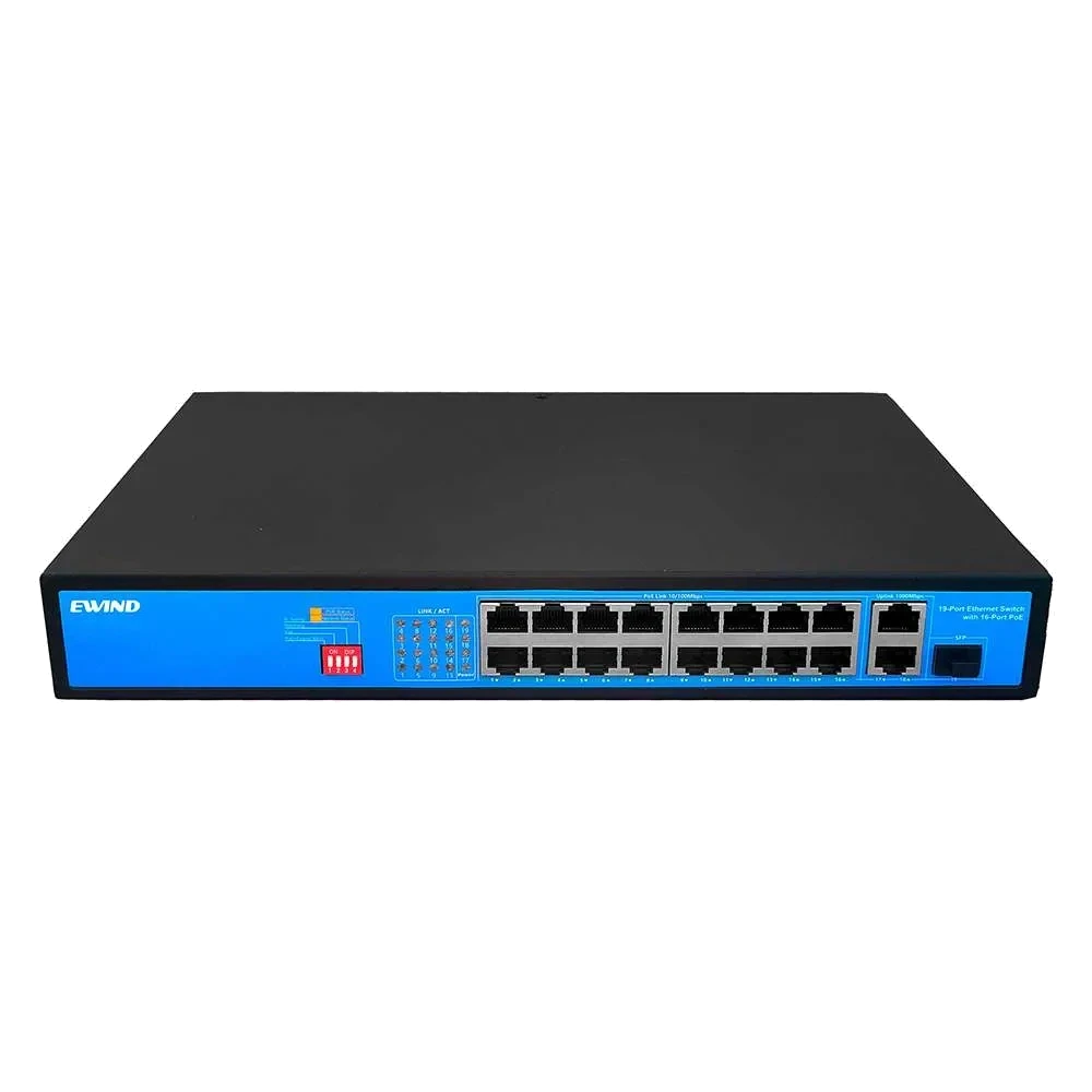 Комутатор 19 портів некерований Ewind EW-S1919CF-AP PoE (2877928525)