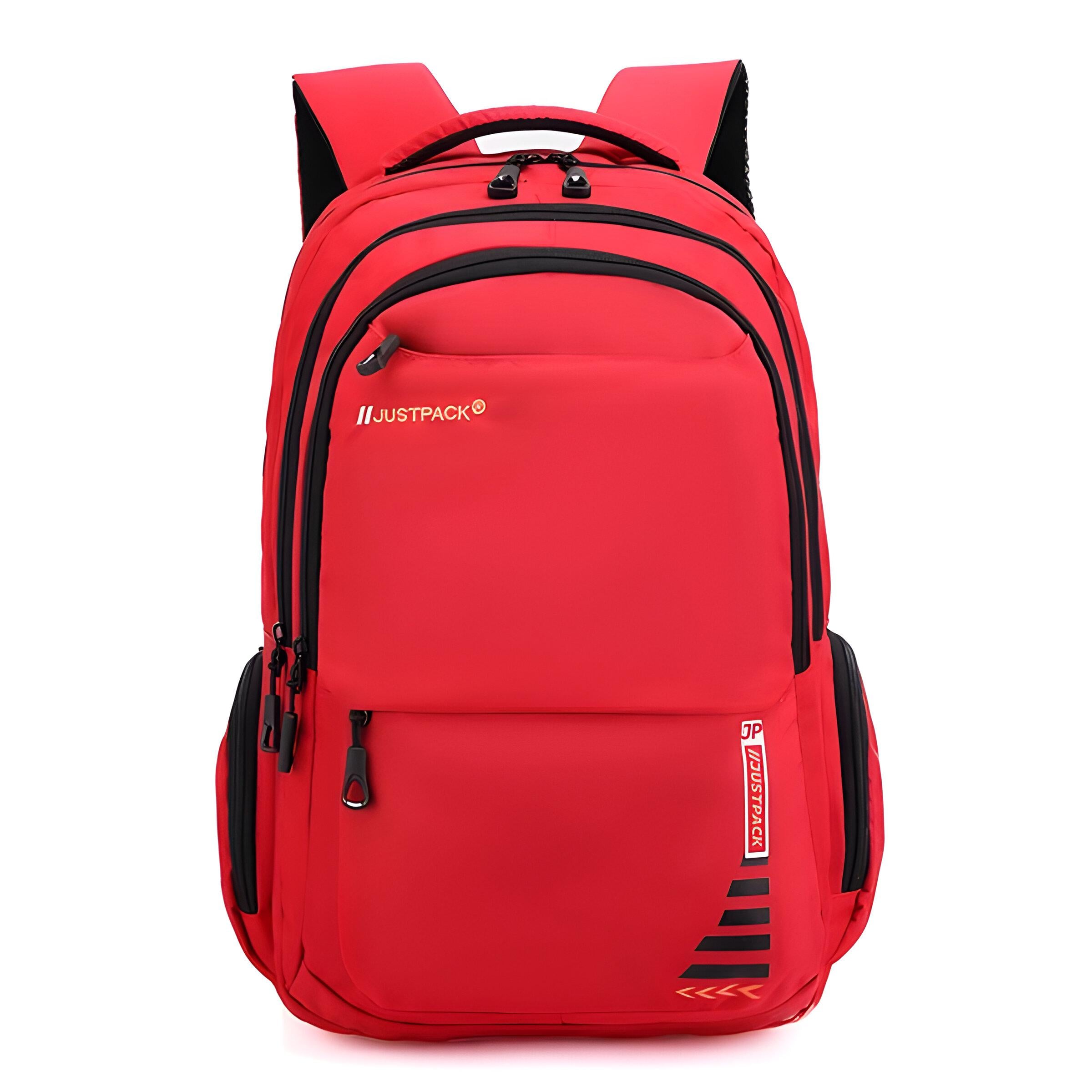 Рюкзак городской Justpack с ортопедической спинкой Красный (5778/Д) Рюкзак городской Justpack с ортопедической спинкой Красный (5778/Д)
